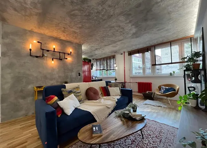 Modern Retro ~ 800m Main Square Apartment Wroclaw